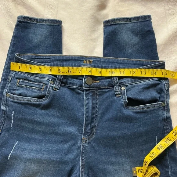 Kut from the Kloth High Rise Skinny Jeans Size 10 - Picture 12 of 16